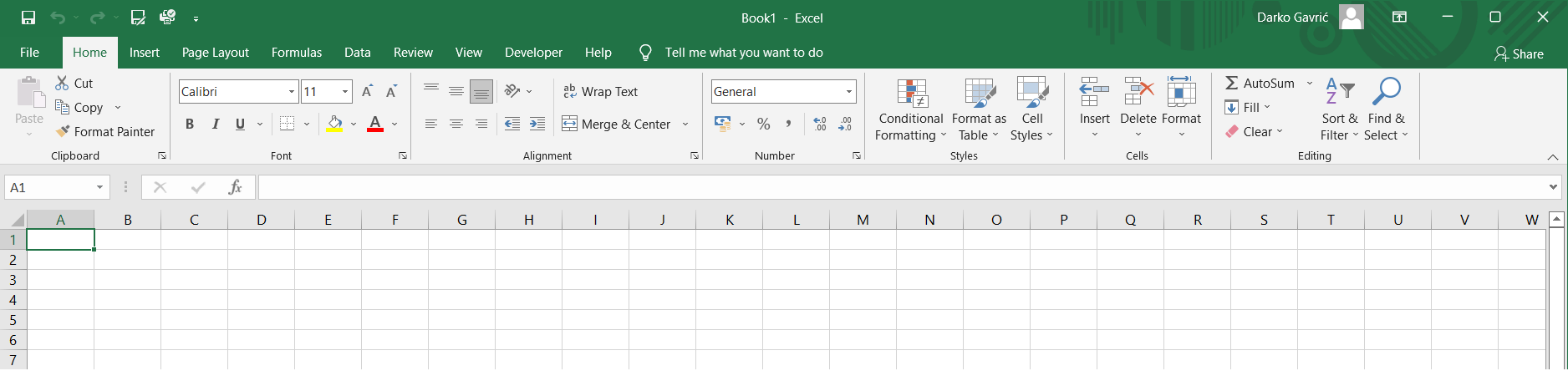 Ексел енглеска верзија Excel engleski